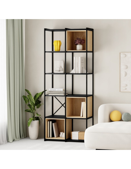 Lentyna MKT681 ąžuolas/juoda