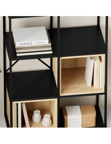 Lentyna MKT681 ąžuolas/juoda