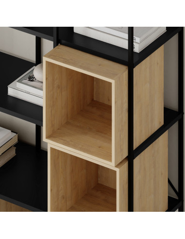 Lentyna MKT681 ąžuolas/juoda