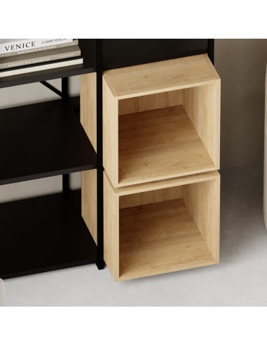 Lentyna MKT681 ąžuolas/juoda