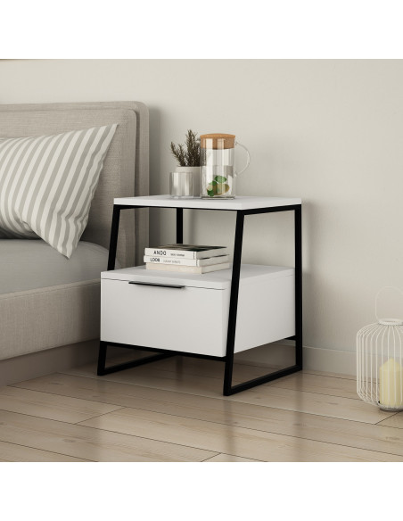 Naktinė spintelė MSH945 balta Naktinė spintelė MSH945 balta