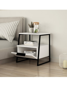 Naktinė spintelė MSH945 balta 2