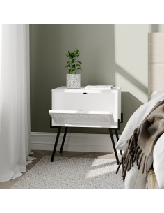 Naktinė spintelė MKO231 balta 2