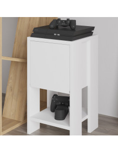 Naktinė spintelė MKO163 balta 2