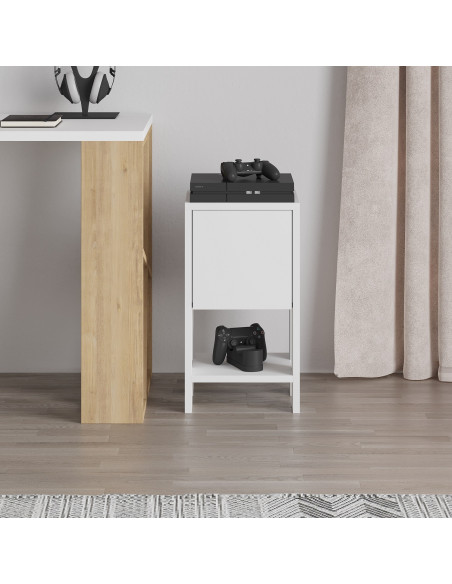 Naktinė spintelė MKO163 balta Naktinė spintelė MKO163 balta