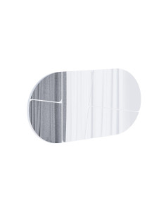 Pakabinamas veidrodis MDKT074 baltas 2