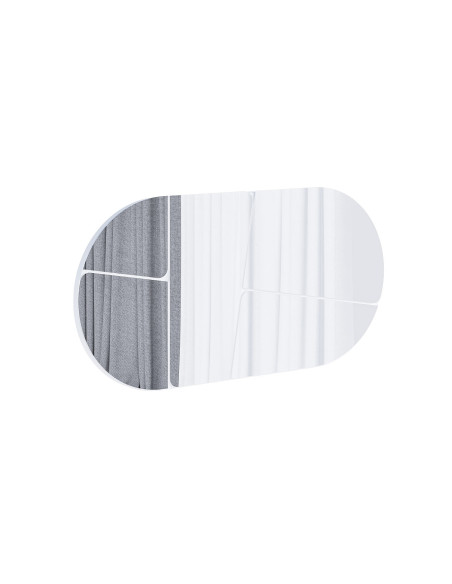 Pakabinamas veidrodis MDKT074 baltas