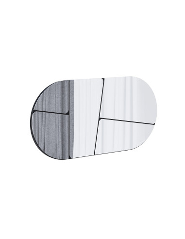 Pakabinamas veidrodis MDKT074 juodas