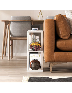 Žurnalinis staliukas MSH114 balta 2