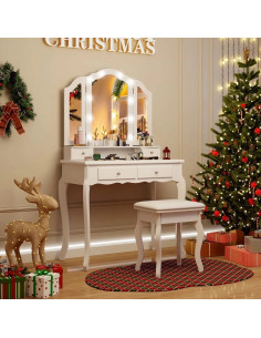 VG Line - Kosmetinis staliukas su apšvietimu