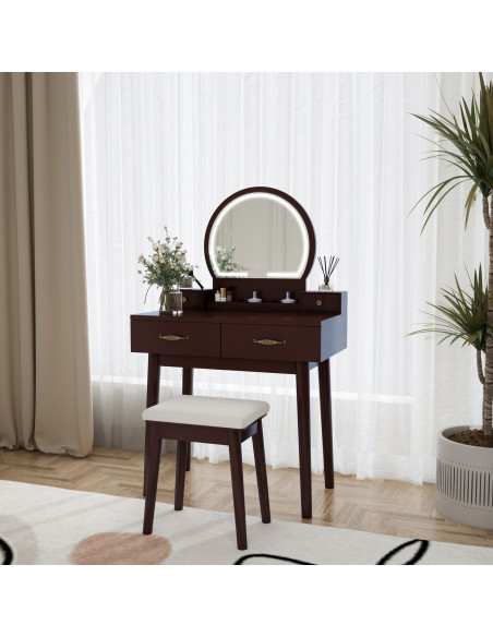 VG Line - Kosmetinis staliukas su apšvietimu