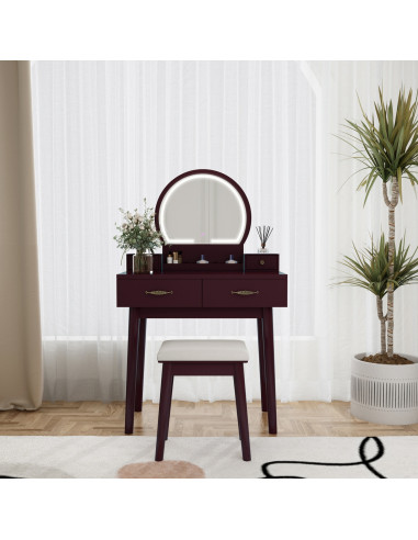 VG Line - Kosmetinis staliukas su apšvietimu