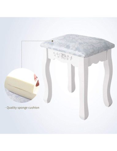 Kosmetinis staliukas su  apšvietimu KS136LED-B