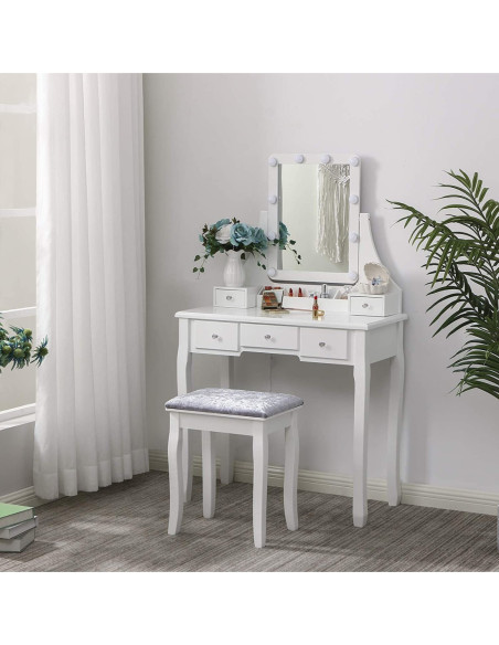 VG Line - Kosmetinis staliukas su apšvietimu