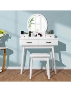 VG Line - Kosmetinis staliukas su apšvietimu