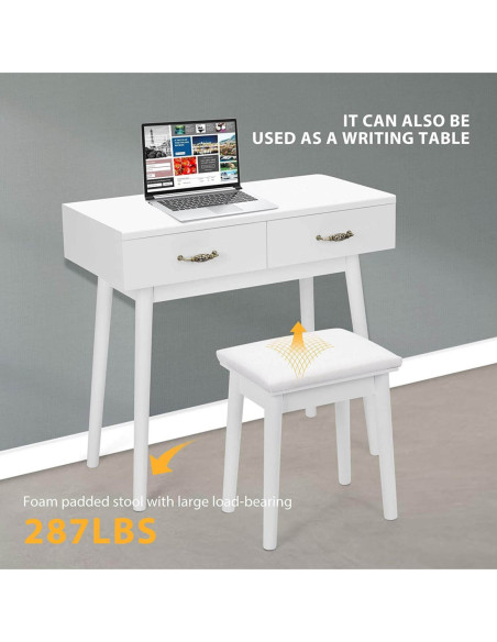 VG Line - Kosmetinis staliukas su apšvietimu