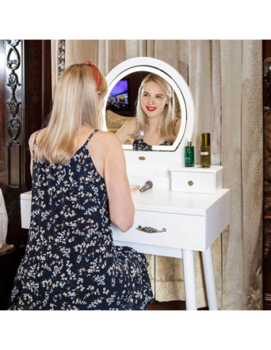 VG Line - Kosmetinis staliukas su apšvietimu