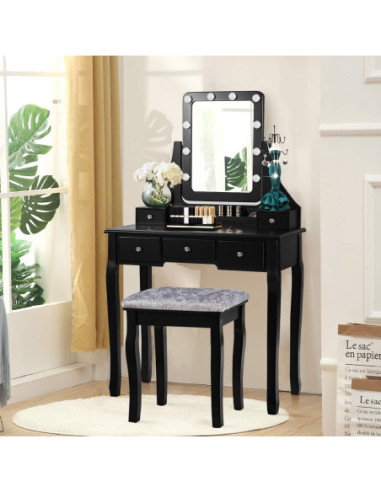 VG Line - Kosmetinis staliukas su apšvietimu