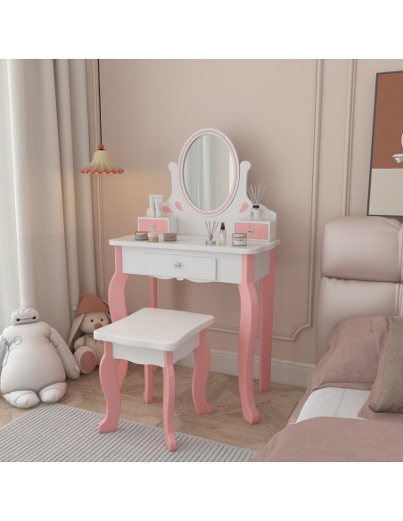 VG Line - Kosmetinis staliukas su kėdute