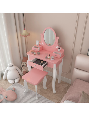 VG Line - Kosmetinis staliukas su kėdute