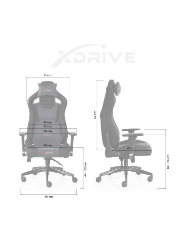 Žaidimų kėdė xDRIVE AKDENIZ PROFESIONAL